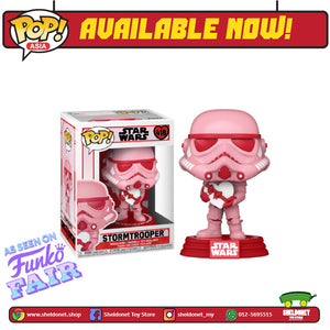 Pop! Star Wars: Valentines - Stormtrooper with Heart - Sheldonet Toy Store