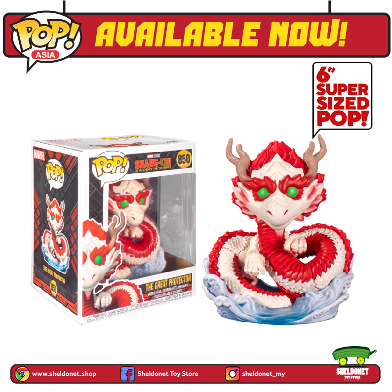 Pop! Marvel: Shang-Chi And The Legend Of The Ten Rings - The Great Protector 6" Inch - Sheldonet Toy Store