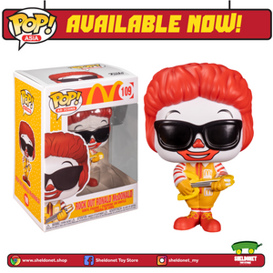 Pop! Ad Icons: McDonald's - Rock Out Ronald - Sheldonet Toy Store