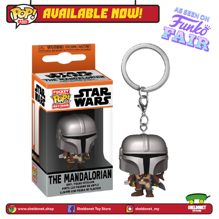 [IN-STOCK] Pocket Pop! Keychain: Star Wars - Mandalorian