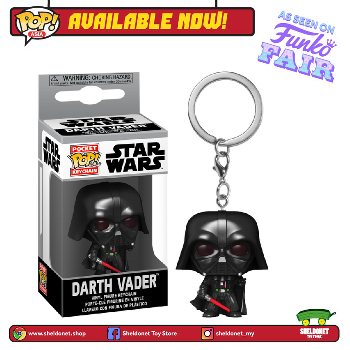 [IN-STOCK] Pocket Pop! Keychain: Star Wars - Darth Vader