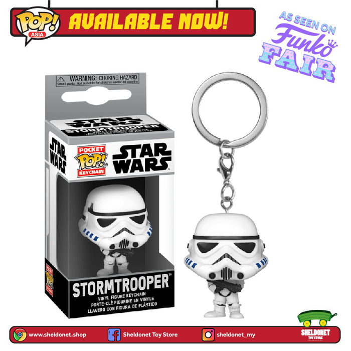 [IN-STOCK] Pocket Pop! Keychain: Star Wars - Stormtrooper