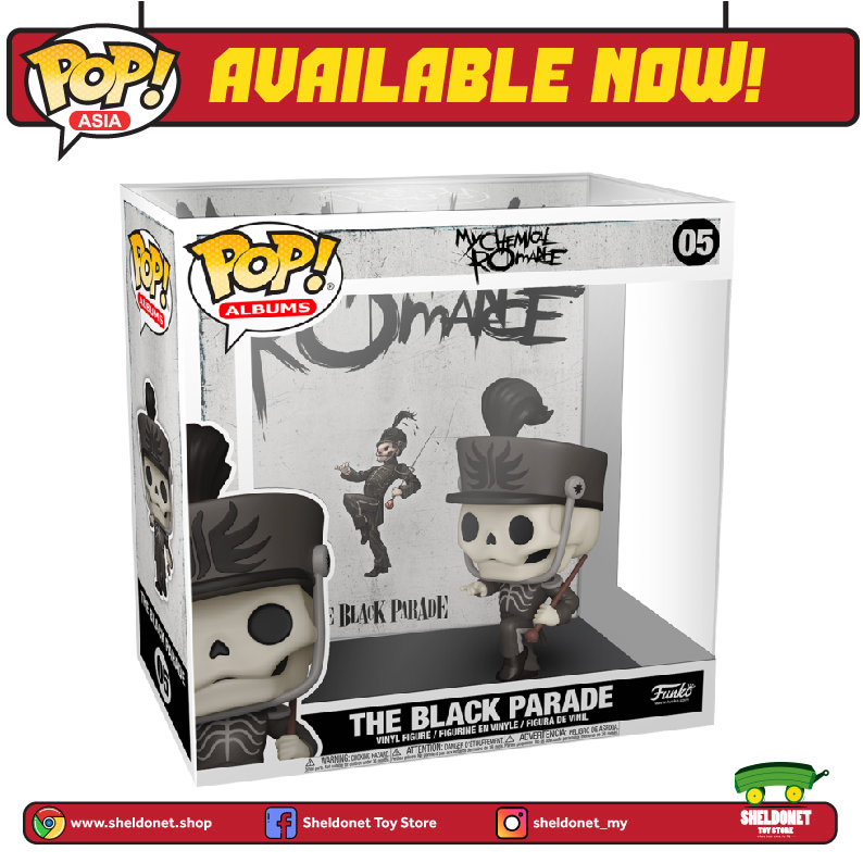[IN-STOCK] Pop! Albums: My Chemical Romance - The Black Parade - Sheldonet Toy Store