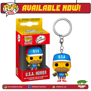 Pocket Pop! : The Simpsons - USA Homer - Sheldonet Toy Store