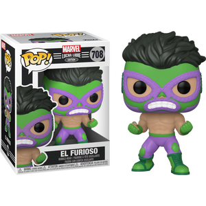 Pop! Marvel: Luchadores - Hulk - Sheldonet Toy Store