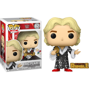 Pop! WWE: Royal Rumble 92' Ric Flair with Pin (Diamond Glitter) [Exclusive] - Sheldonet Toy Store