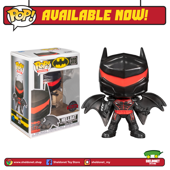 Pop! Heroes: DC - Hellbat Batman [Exclusive]