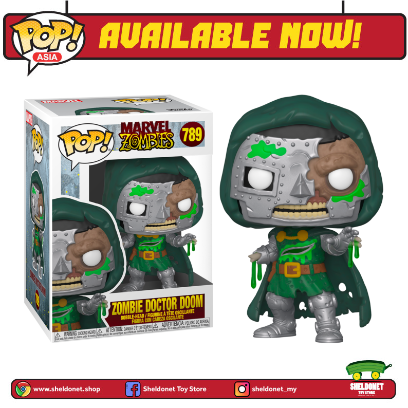 Pop! Marvel: Marvel Zombies - Dr. Doom - Sheldonet Toy Store