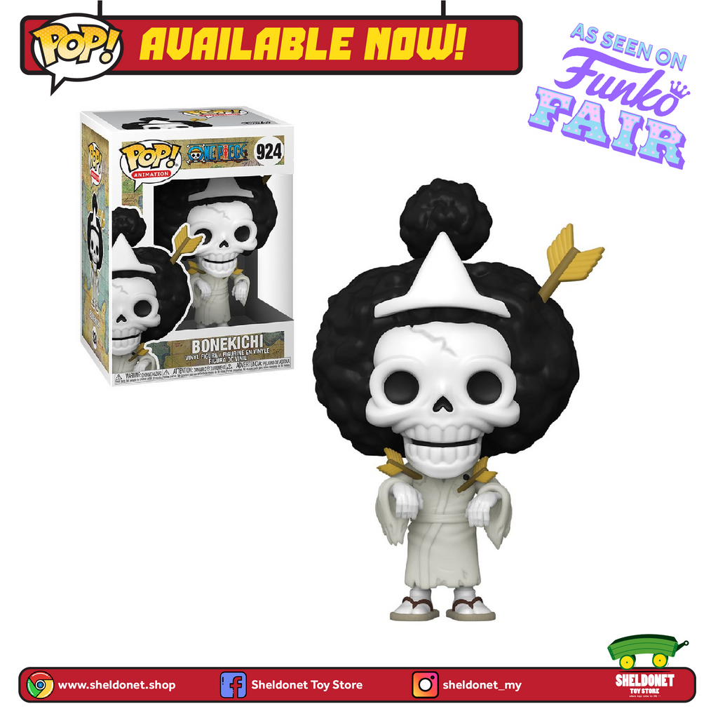 Pop! Animation: One Piece - Brook In White Outfit - Sheldonet Toy Store