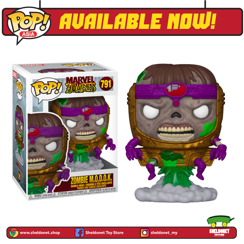 Pop! Marvel: Marvel Zombies - M.O.D.O.K - Sheldonet Toy Store