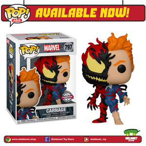 Pop! Marvel: Carnage - Carnage (Exclusive) - Sheldonet Toy Store