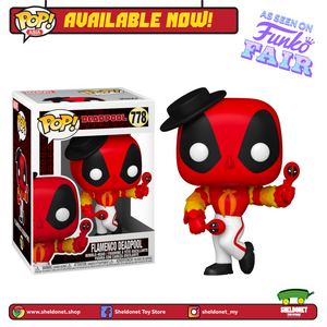 Pop! Marvel: Deadpool 30th Anniversary - Flamenco Deadpool - Sheldonet Toy Store