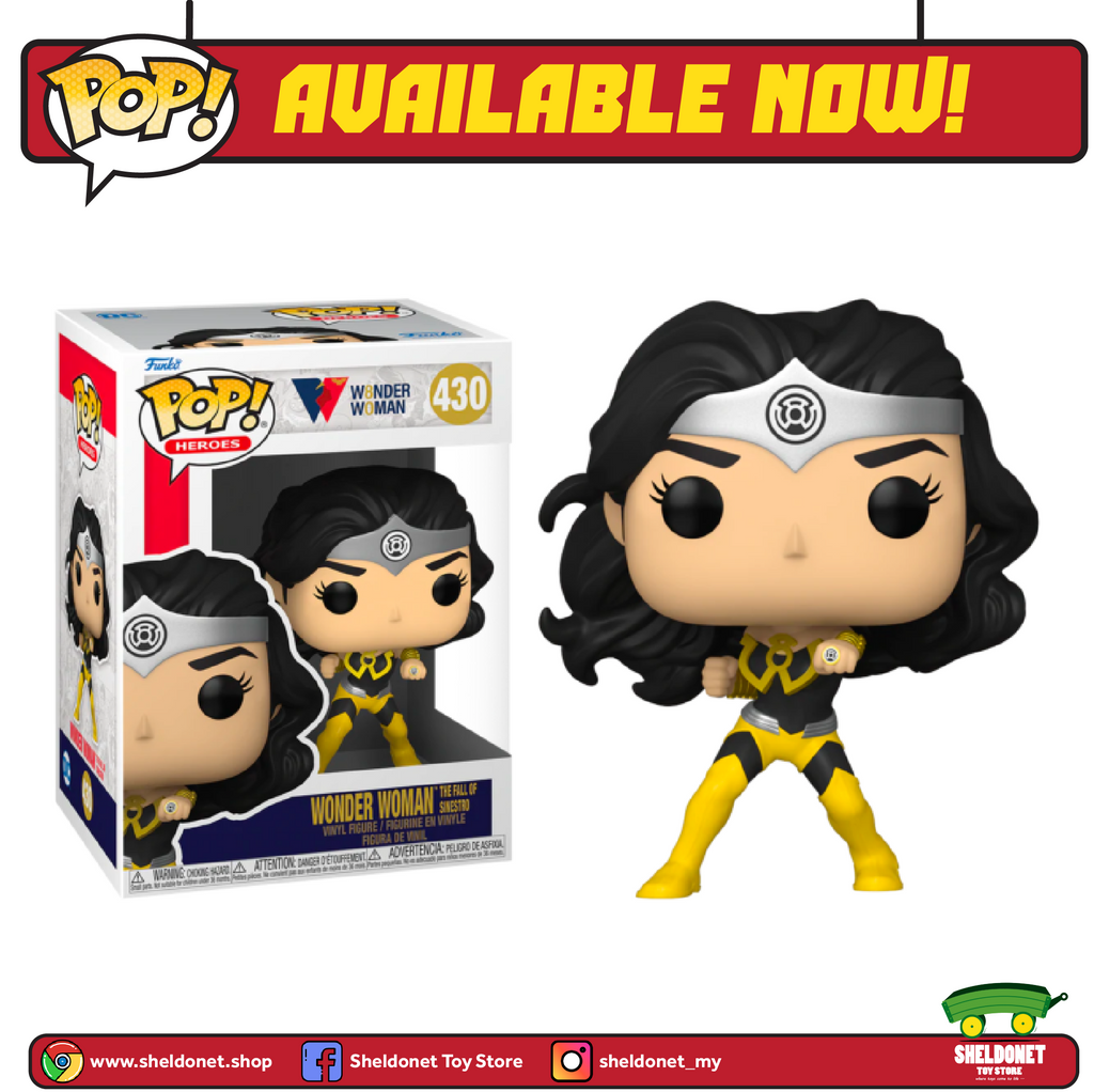 Pop! Heroes: Wonder Woman 80th - Wonder Woman (The Fall Of Sinestro)