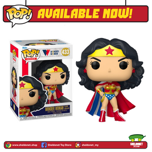 Pop! Heroes: Wonder Woman 80th - Wonder Woman Classic With Cape