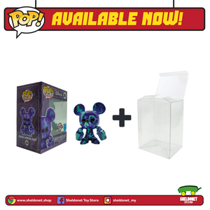 Pop! Disney (Artist Series): Mickey Mouse - Apprentice Mickey With Choice Of Pop! Protector (Exclusive) - Sheldonet Toy Store