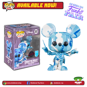 Pop! Disney (Artist Series): Mickey Mouse - Conductor Mickey With Choice Of Pop! Protector (Exclusive) - Sheldonet Toy Store