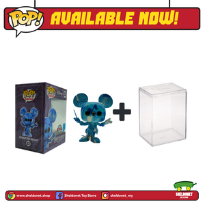 Pop! Disney (Artist Series): Mickey Mouse - Conductor Mickey With Choice Of Pop! Protector (Exclusive) - Sheldonet Toy Store