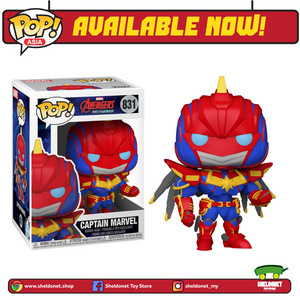 [IN-STOCK] Pop! Marvel: Marvel Mech - Captain Marvel - Sheldonet Toy Store