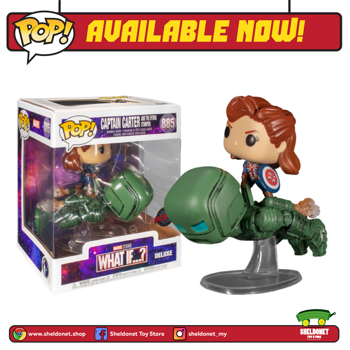 Pop! Deluxe: Marvel What If...? - Captain Carter & The Hydra Stomper (Exclusive)