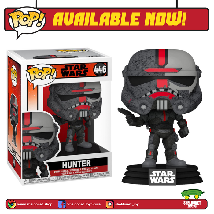 [IN-STOCK] Pop! Star Wars: The Bad Batch - Hunter