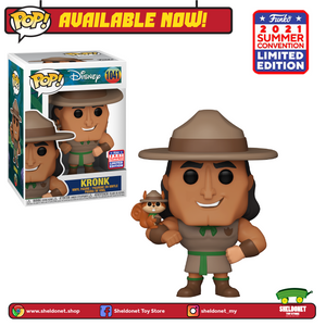 Pop! Disney: Emperor New Groove - Kronk as Scout Leader [SDCC Summer Convention 2021] - Sheldonet Toy Store