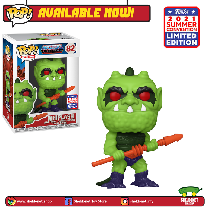 Pop! Vinyl: Masters Of The Universe - Whiplash [SDCC Summer Convention 2021]