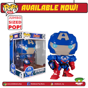 Pop! Marvel: Marvel Mech - Captain America 10" Inch [Exclusive] - Sheldonet Toy Store
