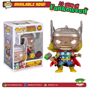 [IN-STOCK] Pop! Marvel: Marvel Zombies - Thor (Glow In The Dark) [Exclusive] - Sheldonet Toy Store