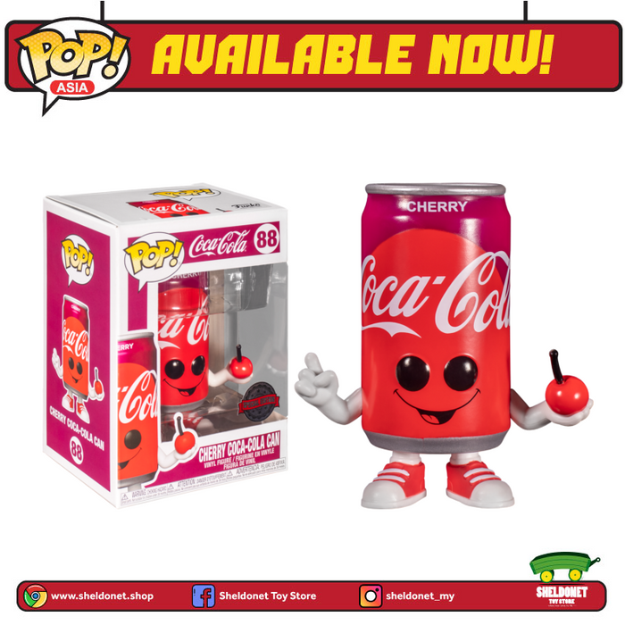 Pop! Coca Cola - Cherry Coca-Cola Can [Exclusive]