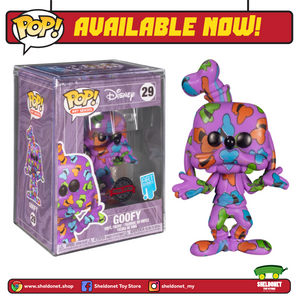 Pop! Disney (Artist Series): Treasures From The Vault - Goofy With Choice Of Pop! Protector (Exclusive) - Sheldonet Toy Store