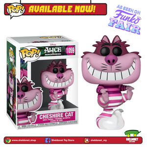 [IN-STOCK] Pop! Movies: Alice in Wonderland - Cheshire Cat (Translucent) - Sheldonet Toy Store