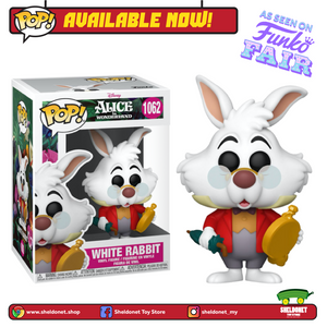 [IN-STOCK] Pop! Movies: Alice in Wonderland - White Rabbit - Sheldonet Toy Store