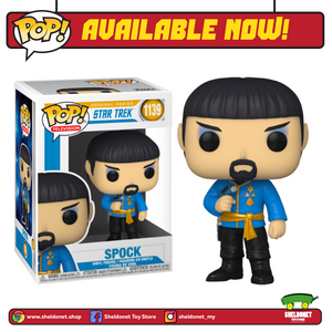 Pop! TV: Star Trek: The Original Series - Spock (Mirror Outfit) - Sheldonet Toy Store