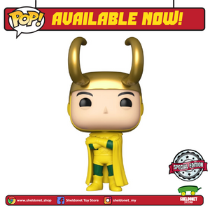 Pop! Marvel: Loki (2021) - Classic Loki (Exclusive) - Sheldonet Toy Store