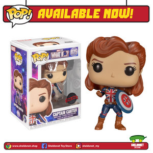 Pop! Marvel: What If...? - Captain Carter With Fighting Pose (Exclusive) - Sheldonet Toy Store