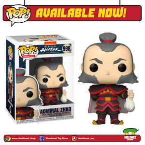 [IN-STOCK] Pop! Animation: Avatar: The Last Airbender - Admiral Zhao - Sheldonet Toy Store