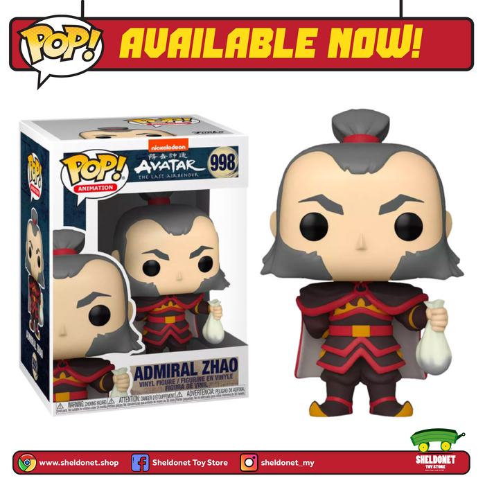 [IN-STOCK] Pop! Animation: Avatar: The Last Airbender - Admiral Zhao