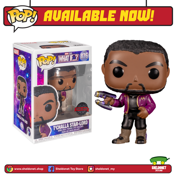 Pop! Marvel: What If...? - T'Challa Star-Lord (Exclusive)