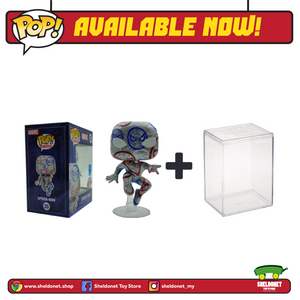 Pop! Artist Series: Patriotic Age - Spider-Man With Choice Of Pop! Protector (Exclusive) - Sheldonet Toy Store