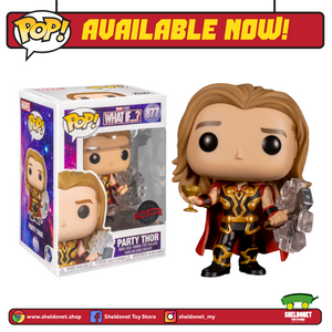Pop! Marvel: What If...? - Party Thor (Exclusive) - Sheldonet Toy Store