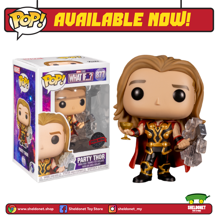 Pop! Marvel: What If...? - Party Thor (Exclusive)