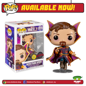 Pop! Marvel: What If...? - Dr. Strange Supreme (Glow In The Dark) [Exclusive] - Sheldonet Toy Store