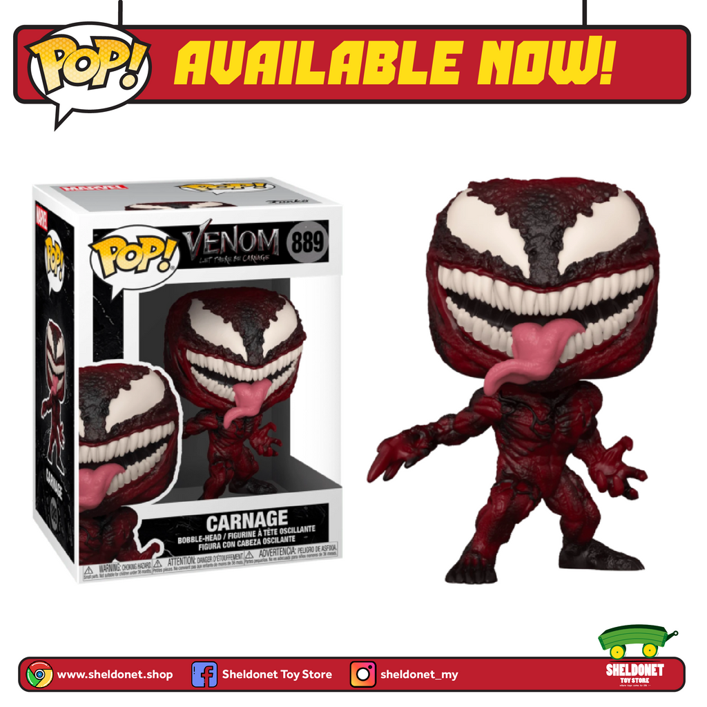 [IN-STOCK] Pop! Marvel: Venom 2: Let There Be Carnage - Carnage - Sheldonet Toy Store