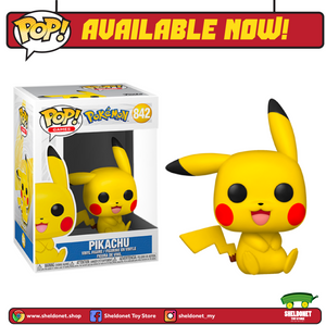 Pop! Games: Pokemon - Pikachu Sitting