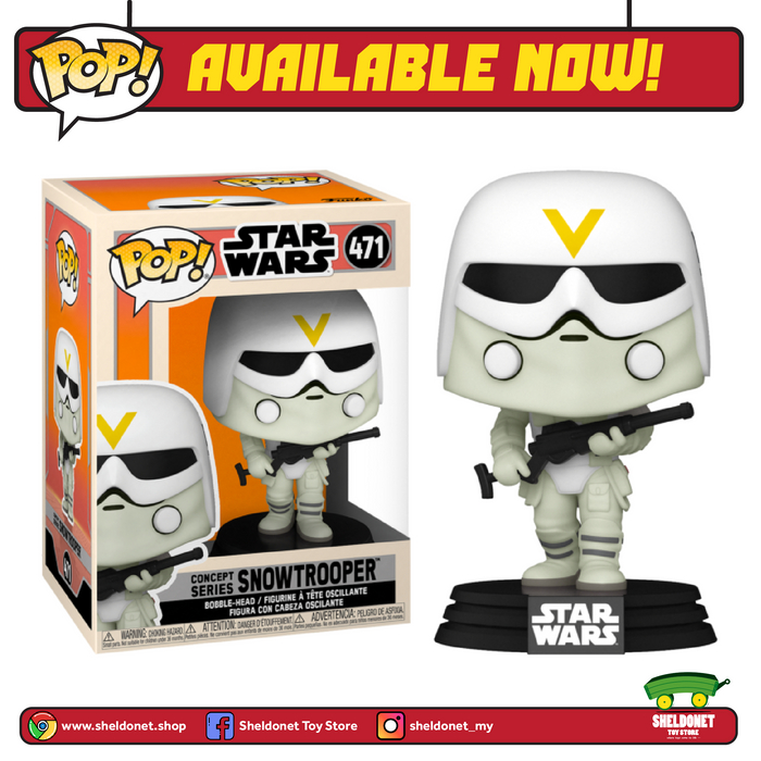 Pop! Star Wars: Concept Series - Snowtrooper (Ralph McQuarrie Collection)