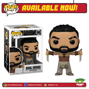Pop! TV: Game Of Thrones [10th Anniversary] - Khal Drogo With Daggers - Sheldonet Toy Store