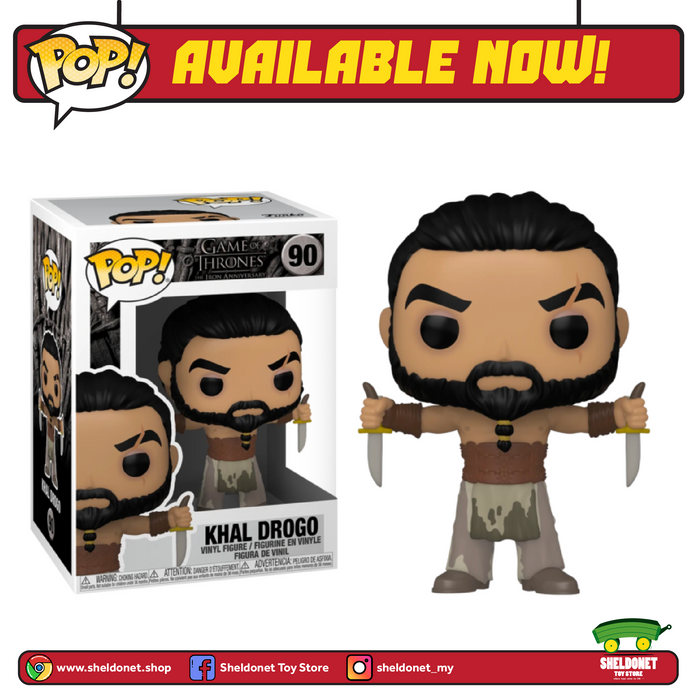 Pop! TV: Game Of Thrones [10th Anniversary] - Khal Drogo With Daggers