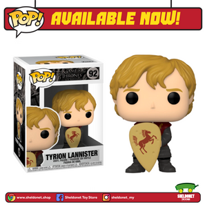 Pop! TV: Game Of Thrones [10th Anniversary] - Tyrion With Shield - Sheldonet Toy Store