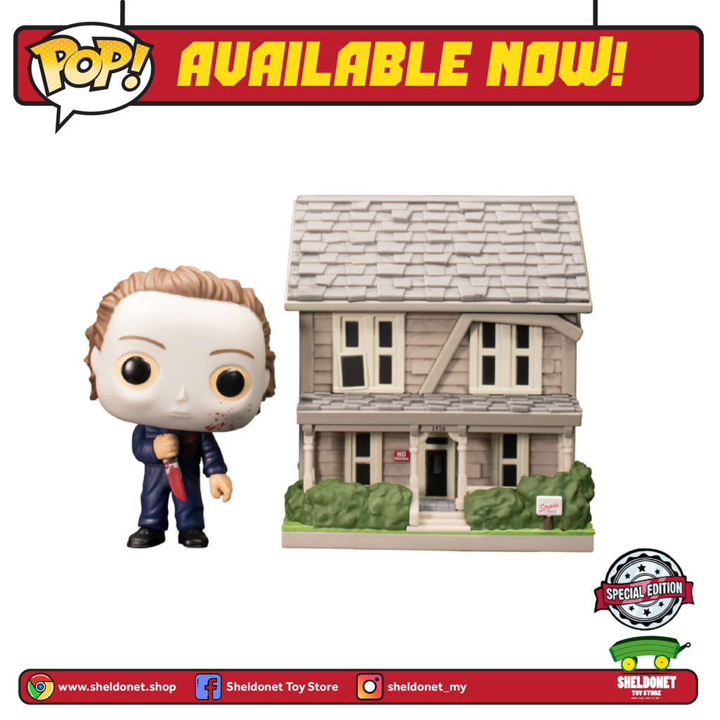 Pop! Town: Halloween - Myers House with Michael Myers [Exclusive] - Sheldonet Toy Store