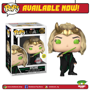 Pop! Marvel: Loki (2021) - Sylvie (Glow In The Dark) [Exclusive] - Sheldonet Toy Store